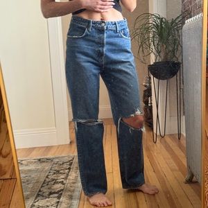 GRLFRND The Amanda Mid Rise Straight in Abbot Kinney size 26